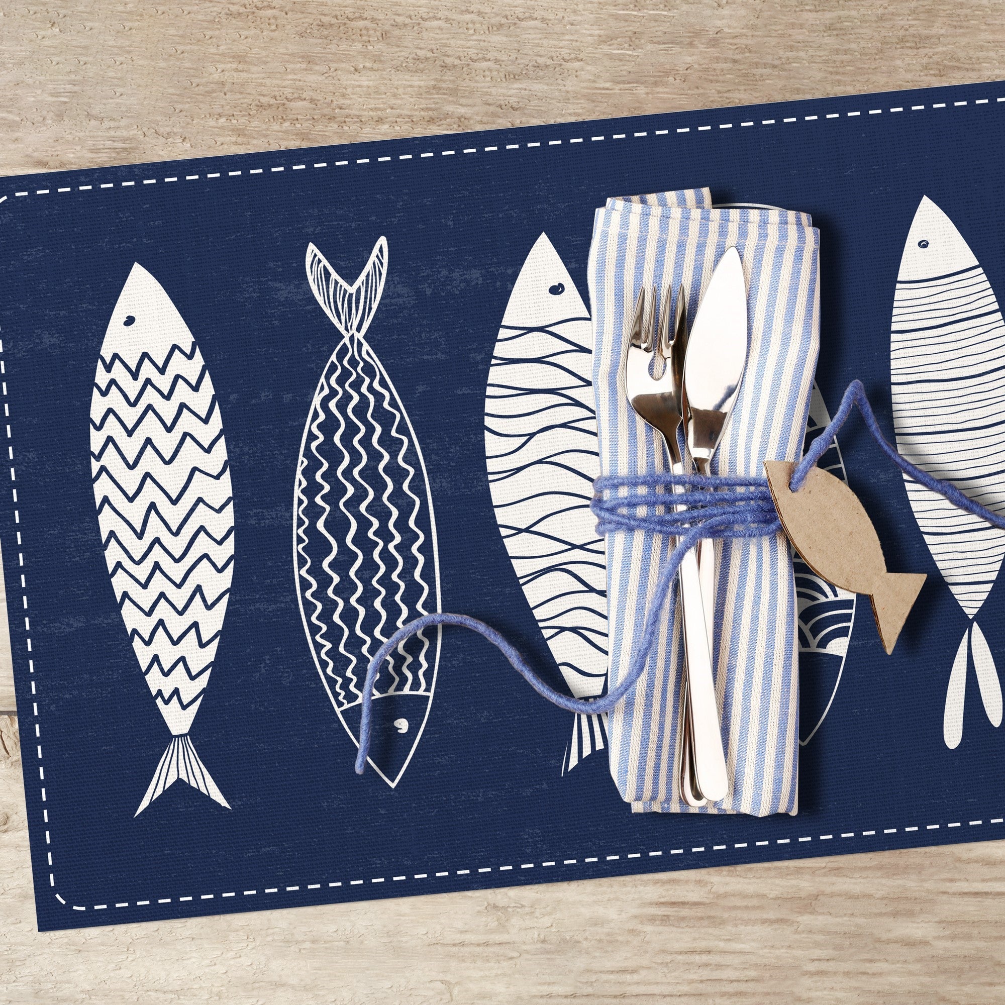 Sets de table en vinyle Daniella 048808 Alix & Andréa