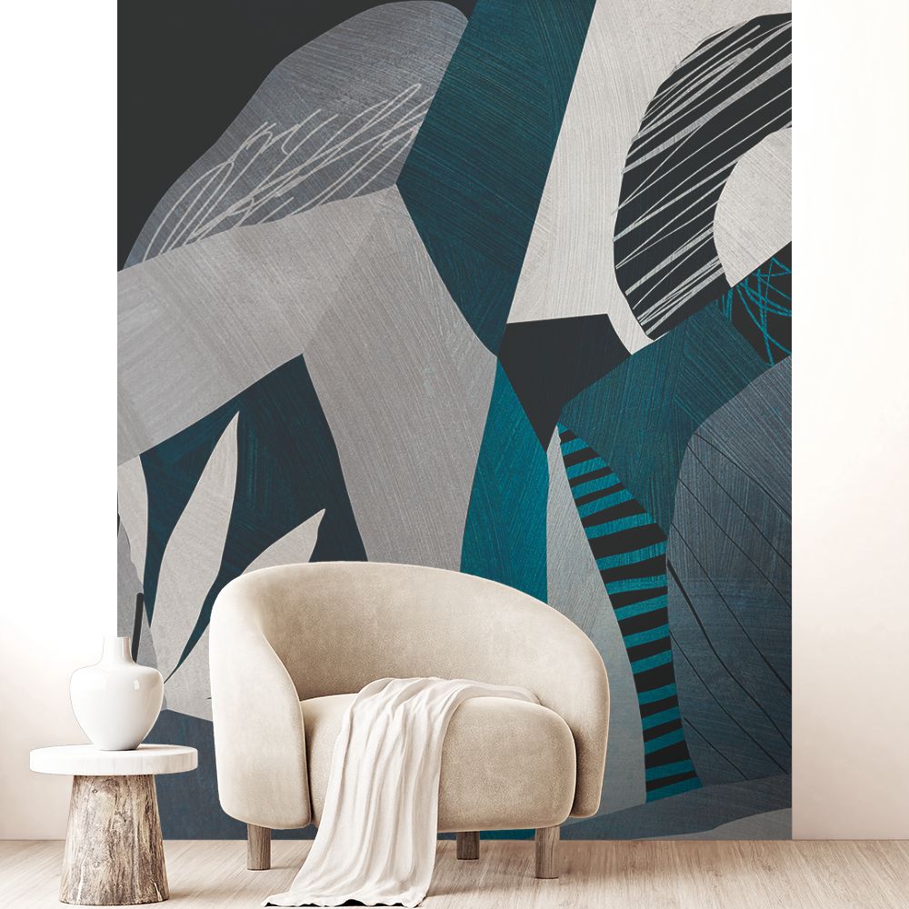 Papier peint "Formes géométriques saisissantes"