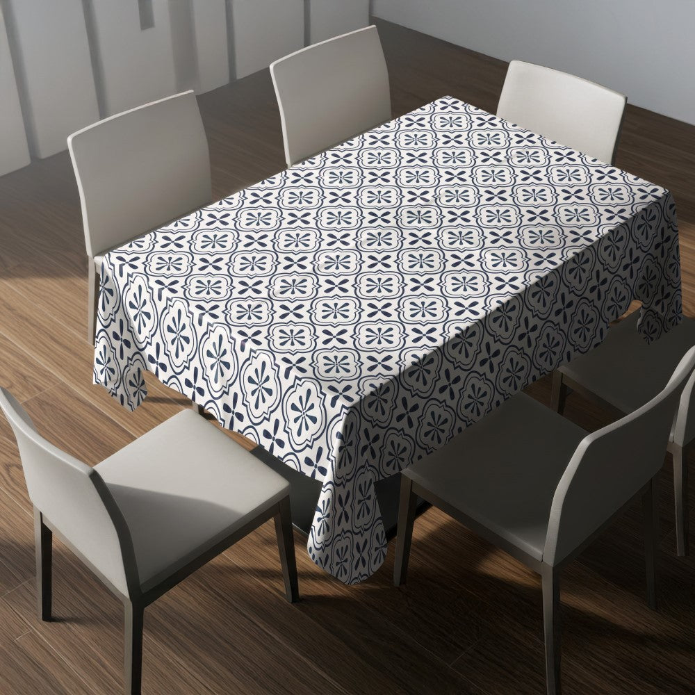 Nappe motifs géométriques – mise en situation
