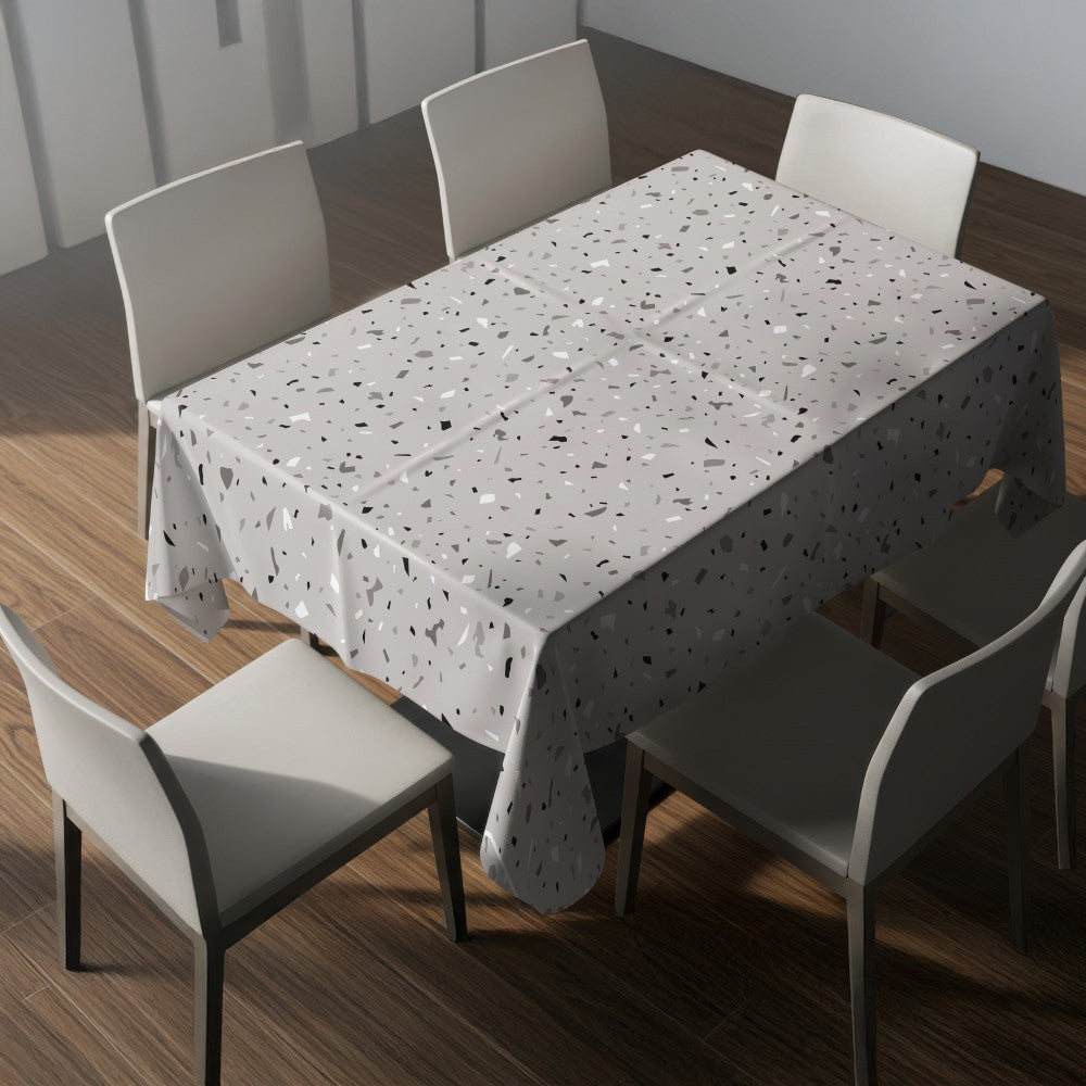 Nappe motif terrazzo – mise en situation