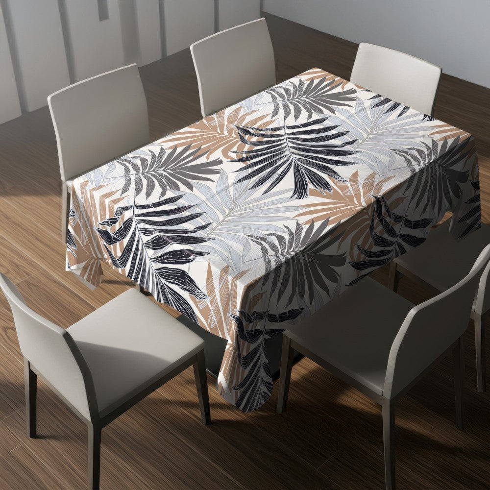 Nappe feuilles tropicales – mise en situation