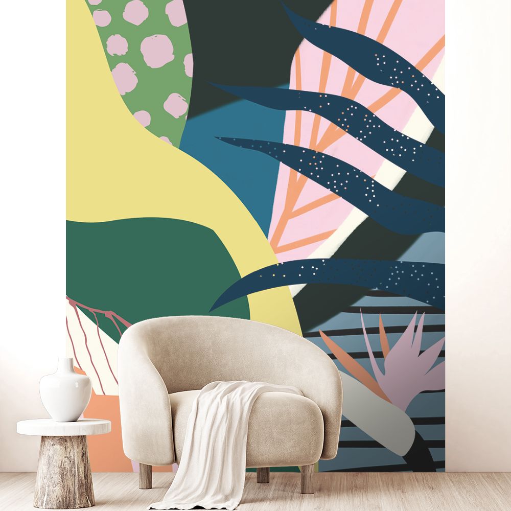 Papier peint "Explosion naturelle vive"