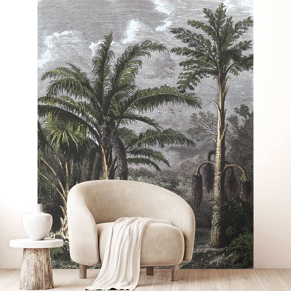 Papier peint "Nature luxuriante panoramique"