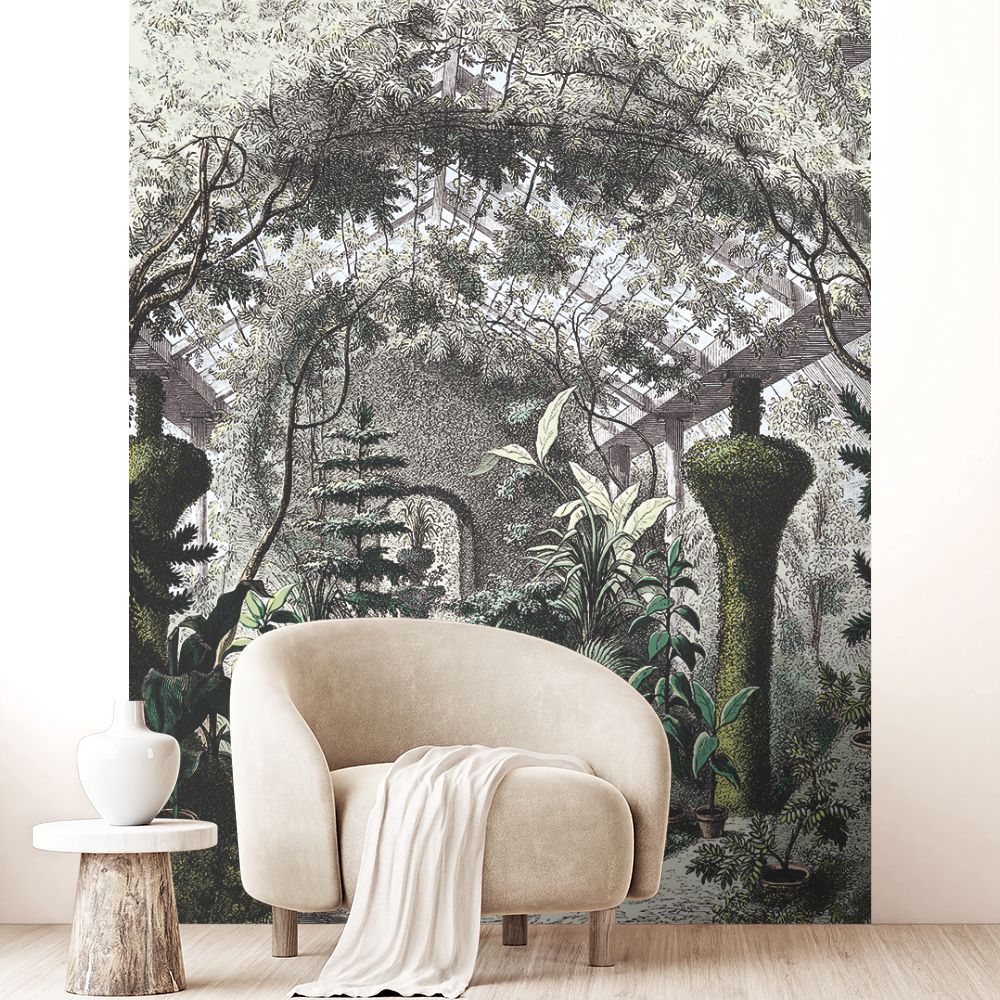 Papier peint "Forêt luxuriante"