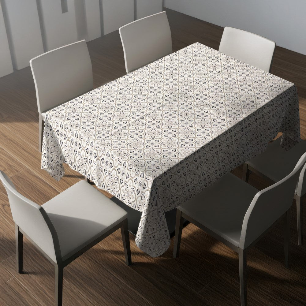 Nappe motifs floraux – mise en situation