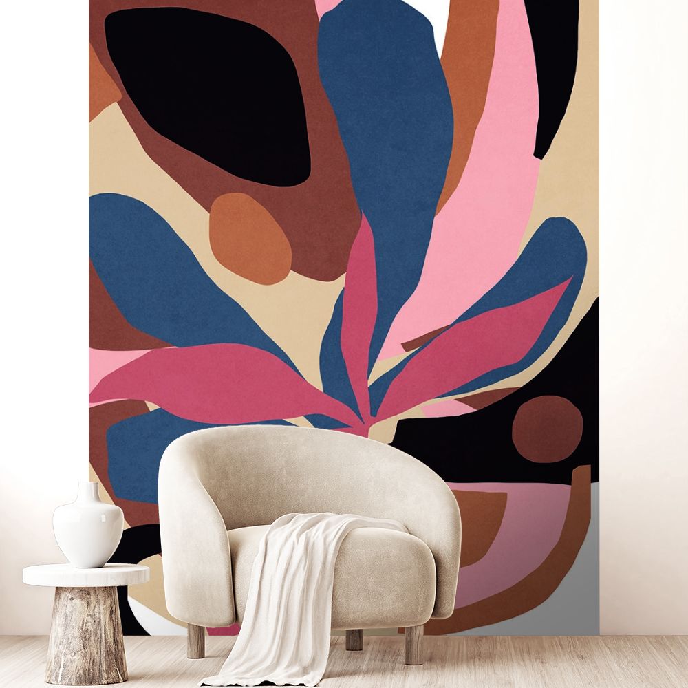 Papier peint "Motifs organiques audacieux"