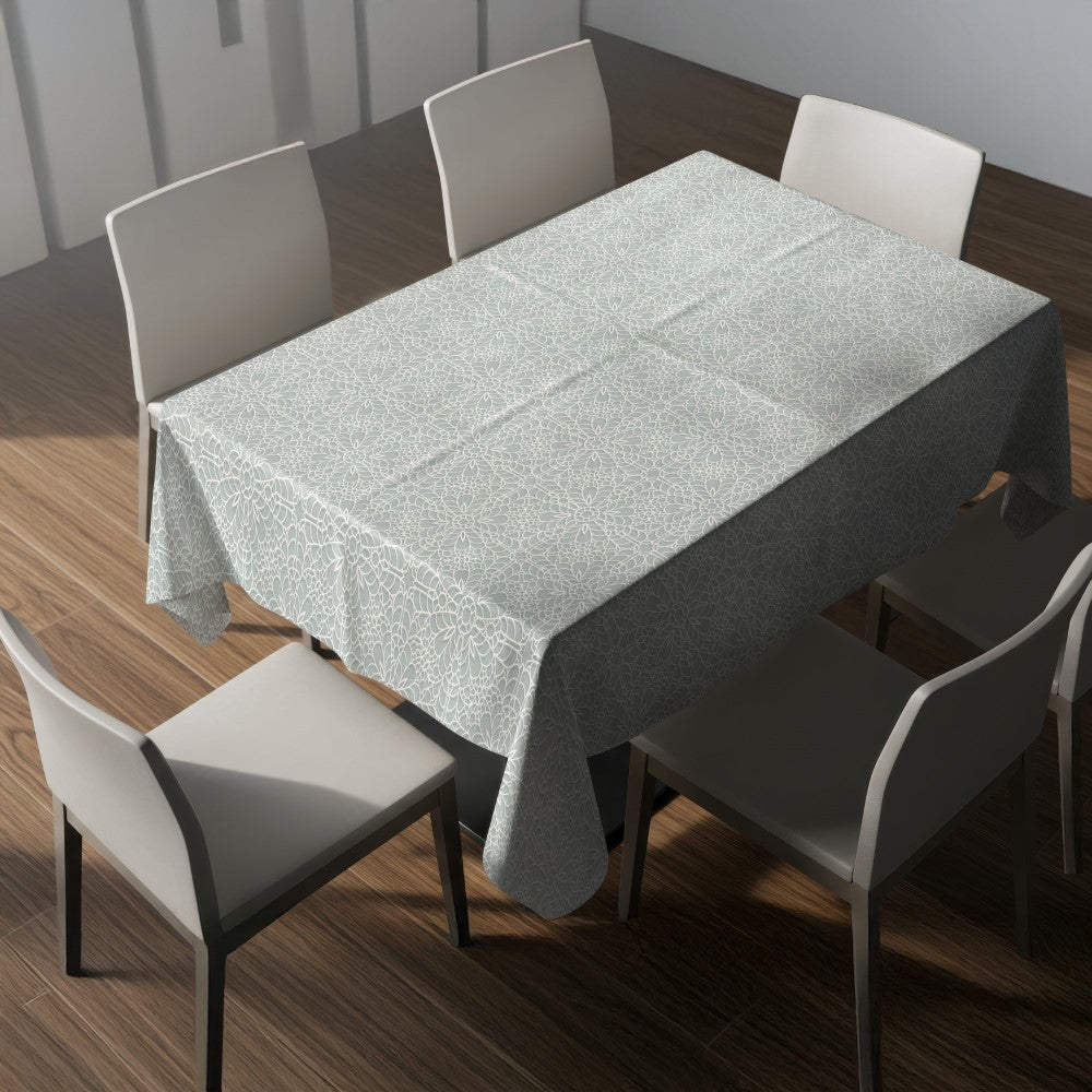 Nappe motif floral – mise en situation