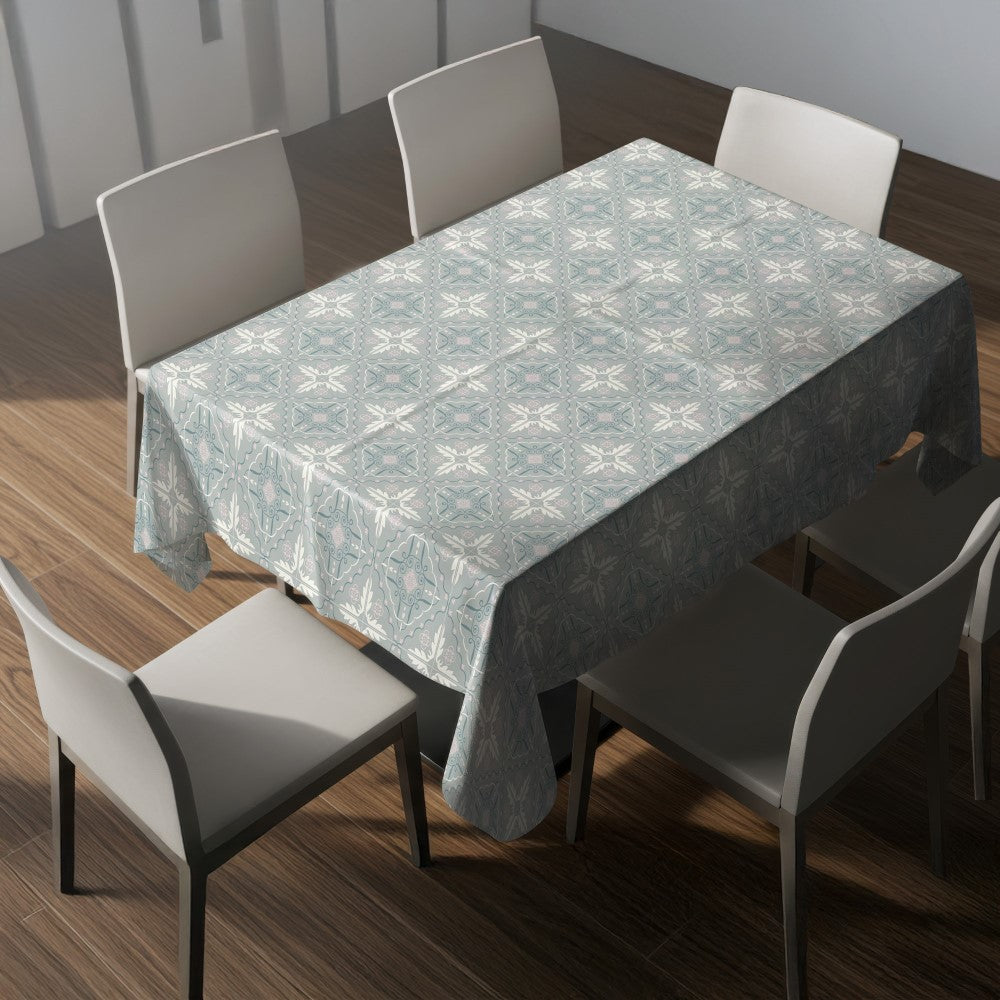 Nappe motifs géométriques – mise en situation