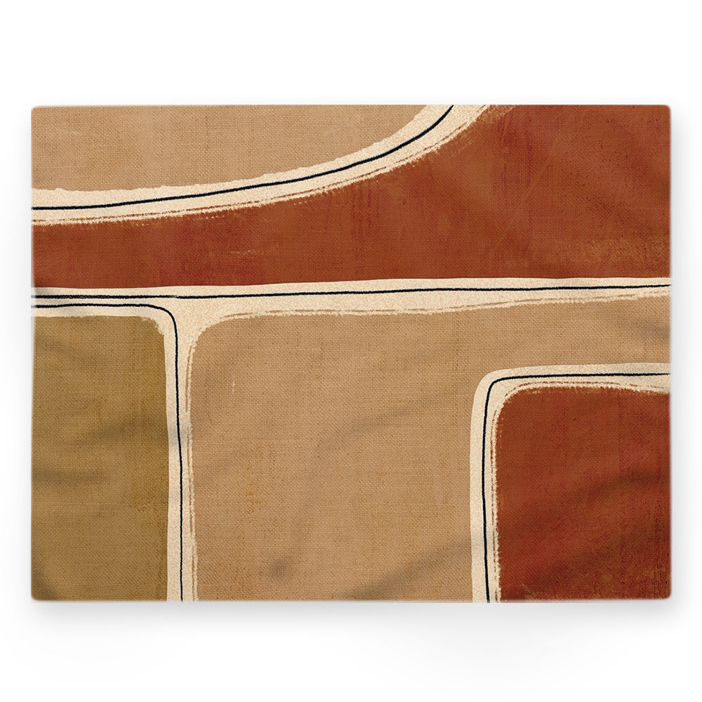 Nappe formes géométriques – Multicouleur – 140×220 cm