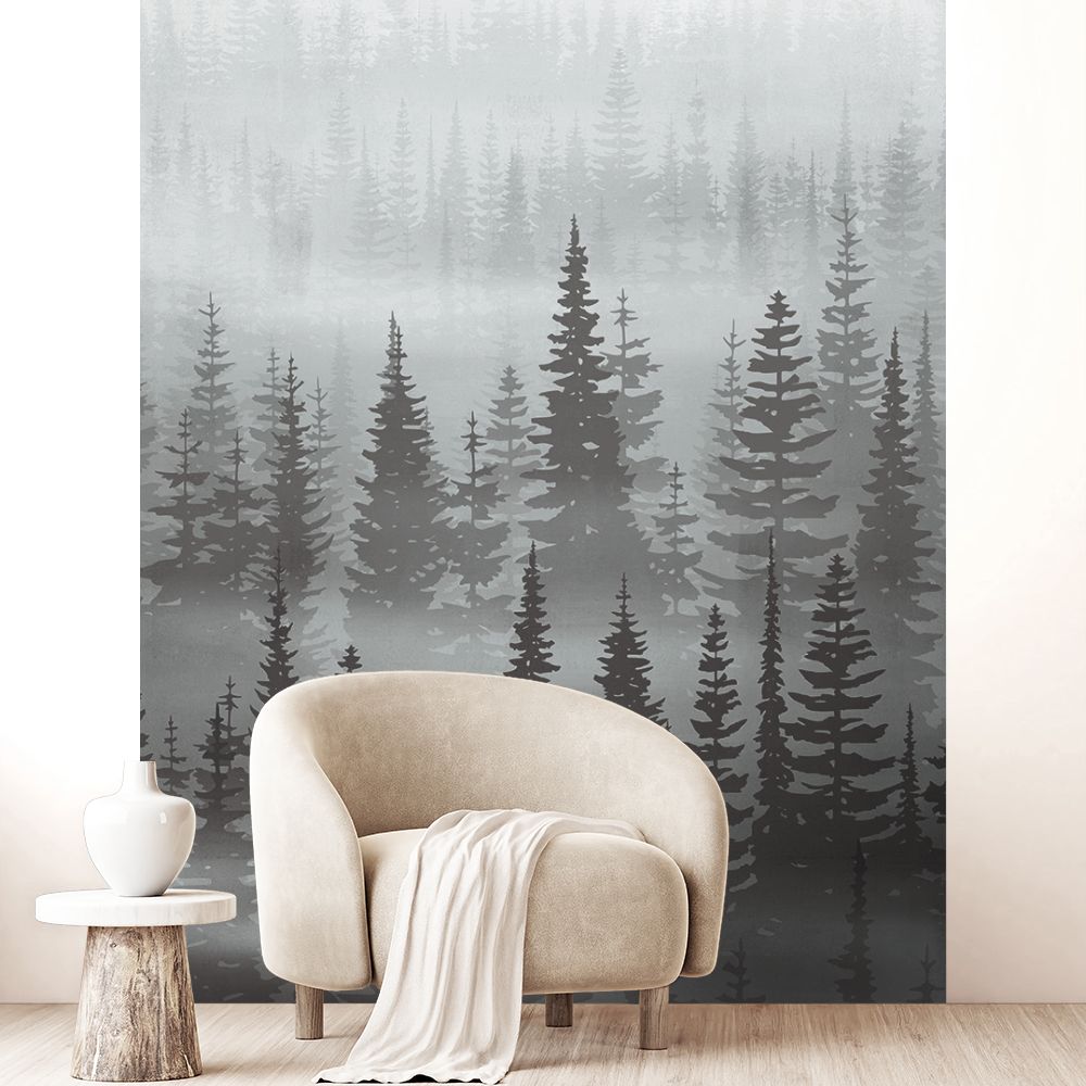 Papier peint "Forêt sereine"