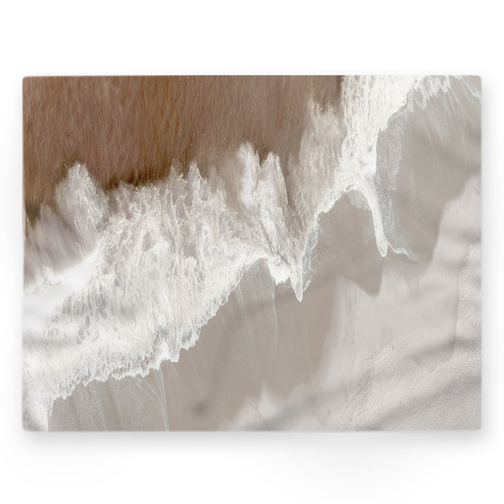 Nappe vagues – Blanc – 140×220 cm