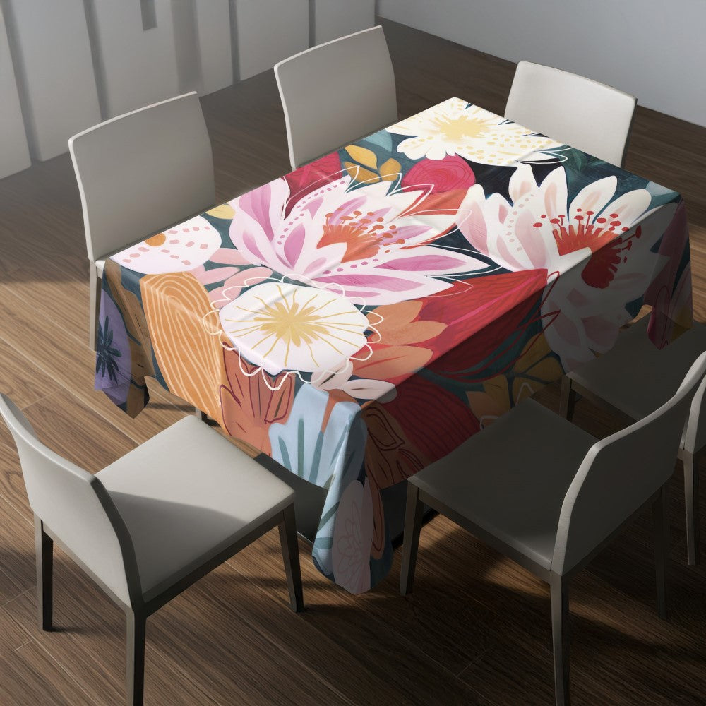 Nappe fleurs – mise en situation