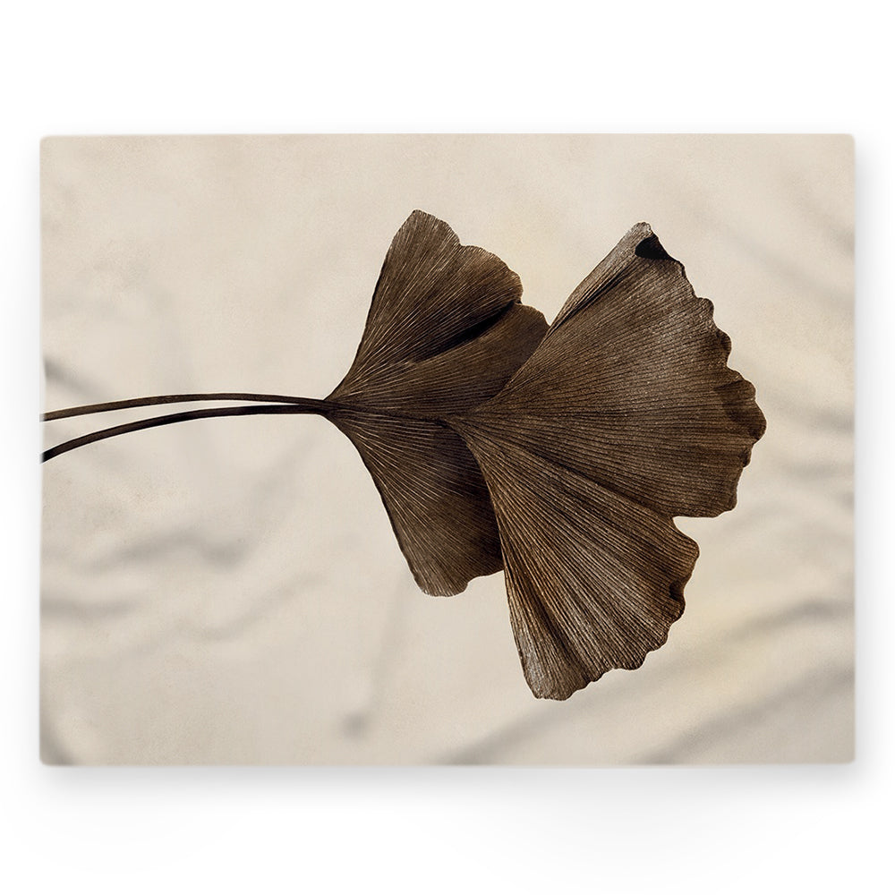 Nappe feuilles – Beige – 140×220 cm