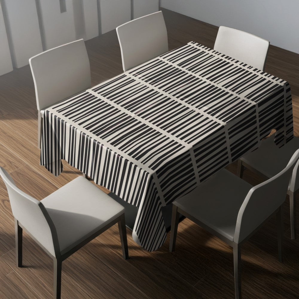 Nappe motif géométrique – mise en situation