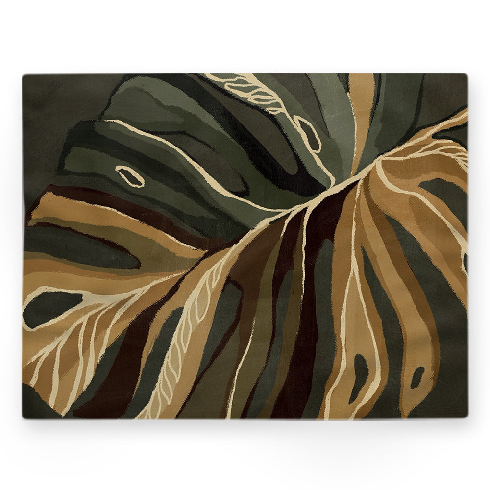 Nappe feuilles – Vert – 140×220 cm