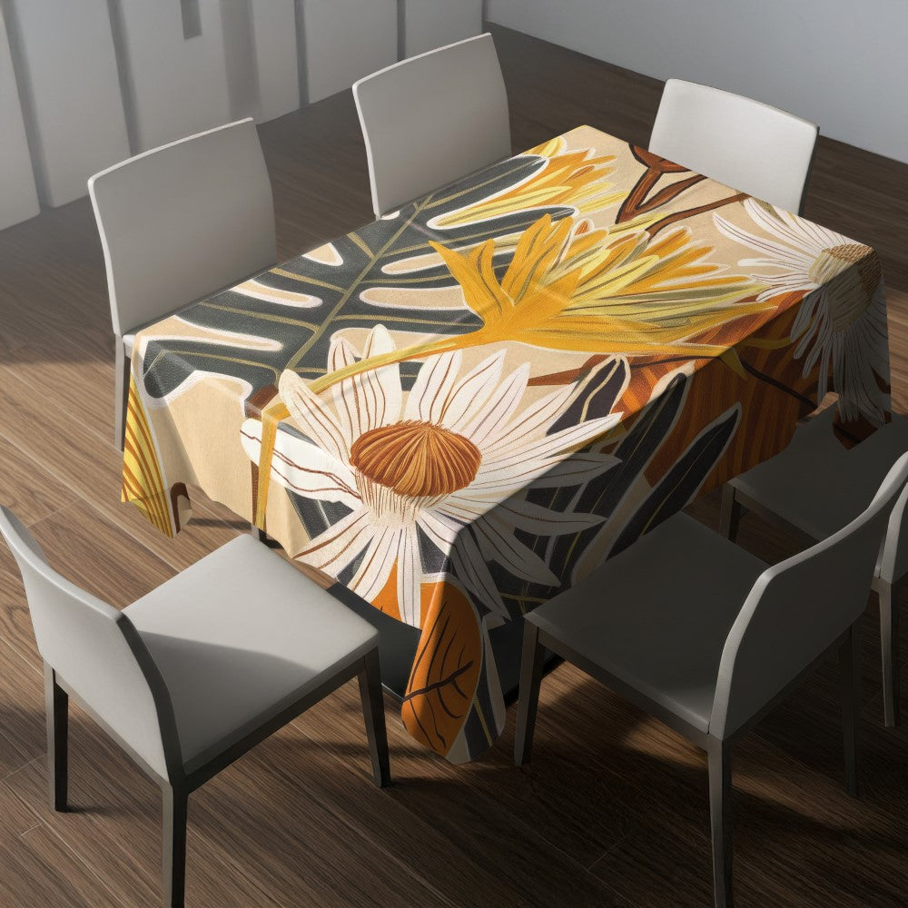 Nappe fleurs – mise en situation