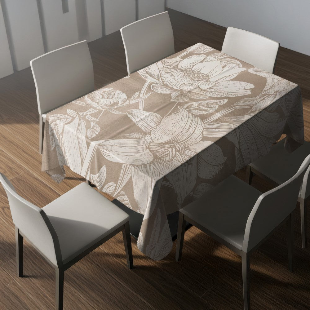 Nappe fleurs – mise en situation