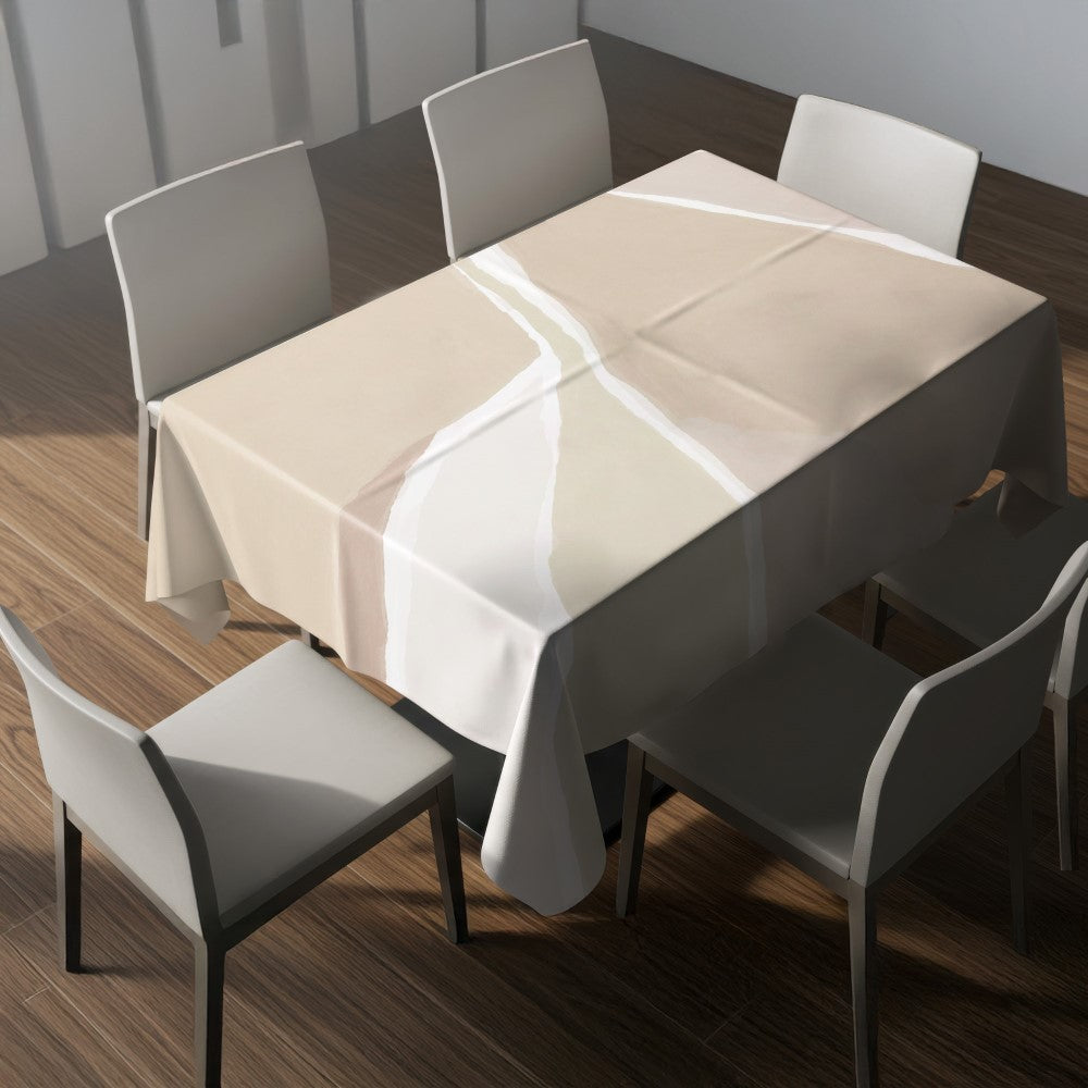 Nappe motif abstrait – mise en situation