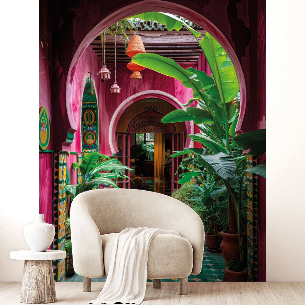Papier peint "Vibrant et exotique"