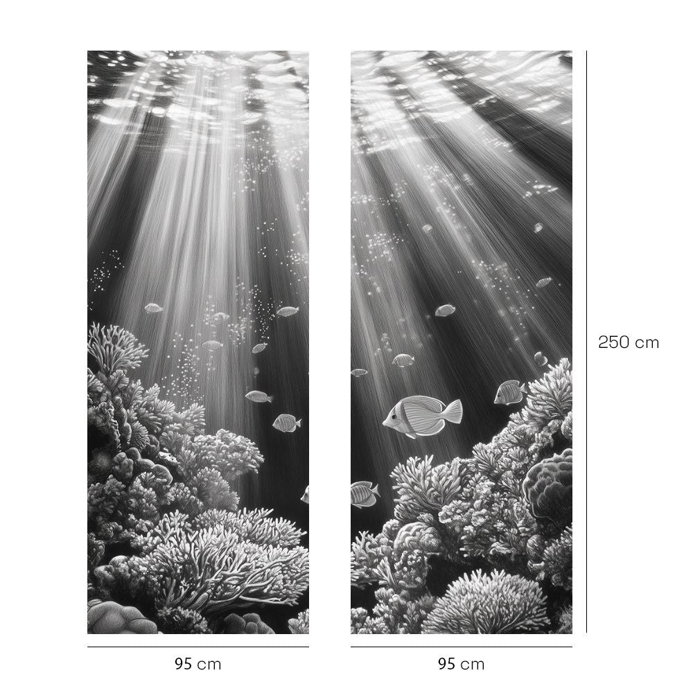 Papier peint "Sous l'océan"