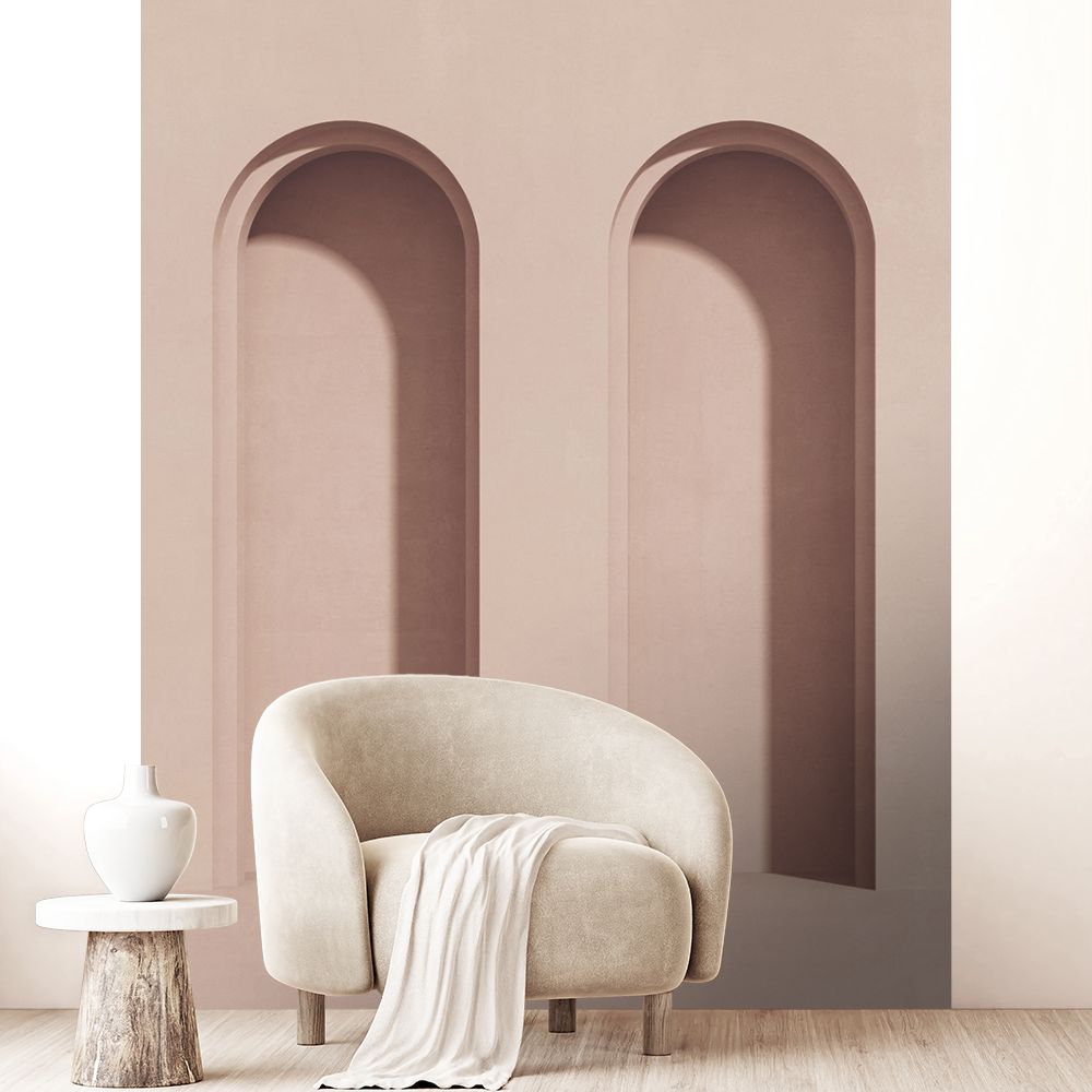 Papier peint "Arches élégantes"