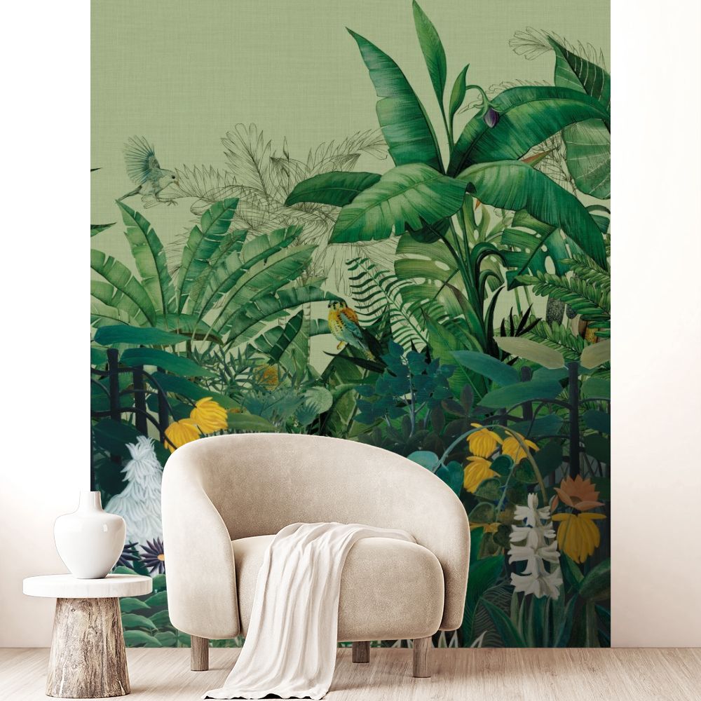 Papier peint "Jungle luxuriante"