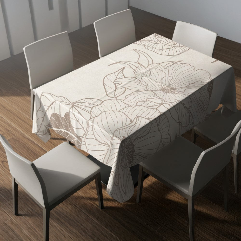 Nappe fleurs – mise en situation