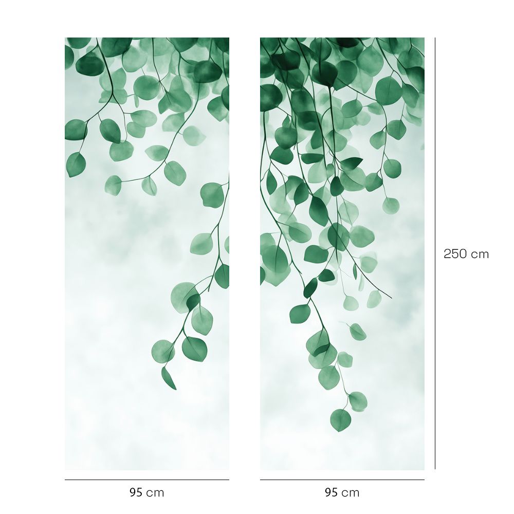 Papier peint "Branches suspendues"