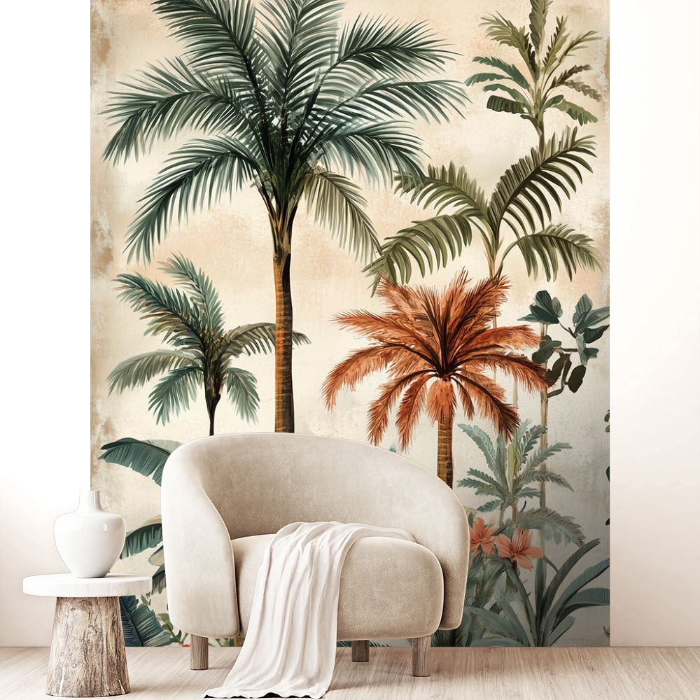 Papier peint "Paysages tropicaux luxuriants"