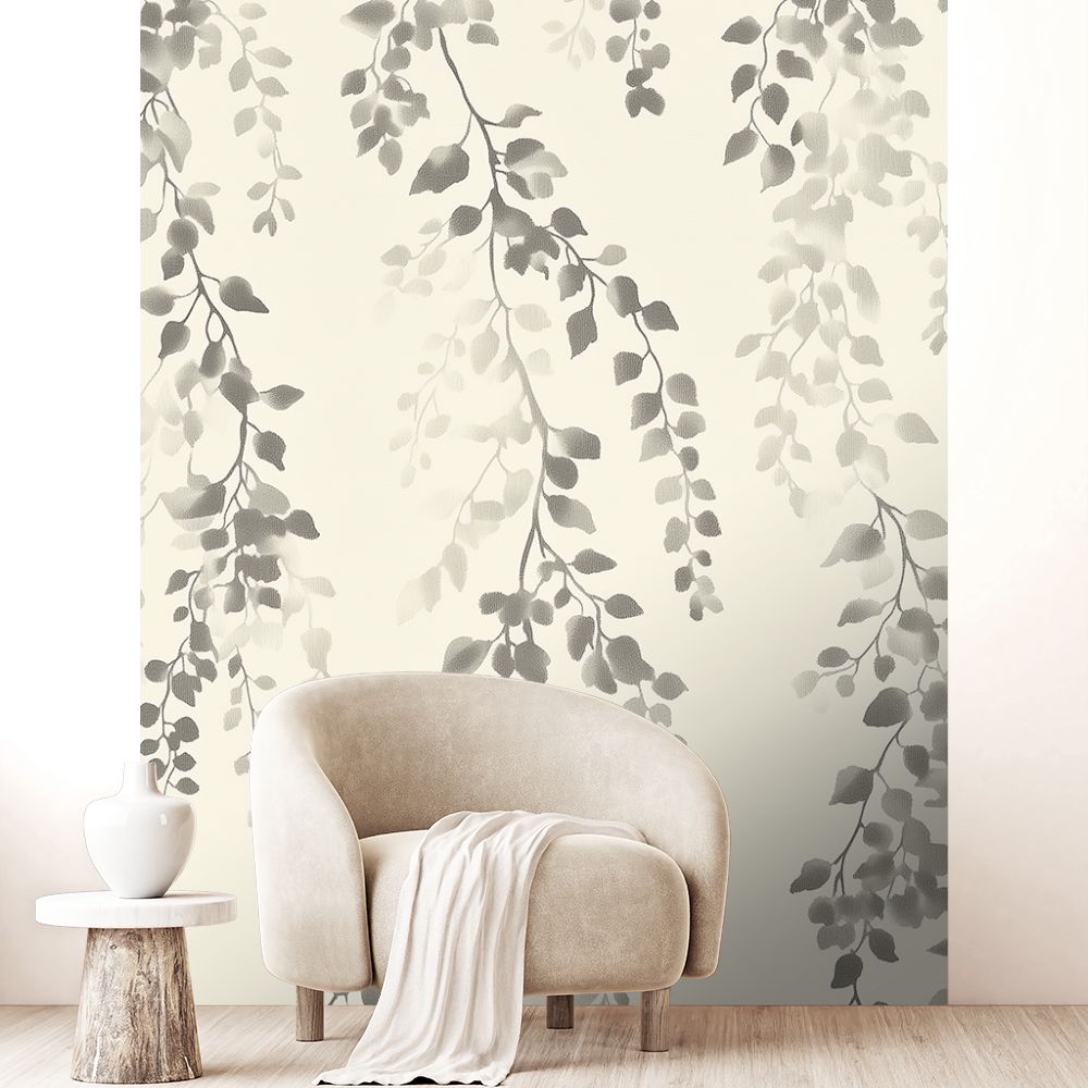 Papier peint "Branches suspendues délicates"
