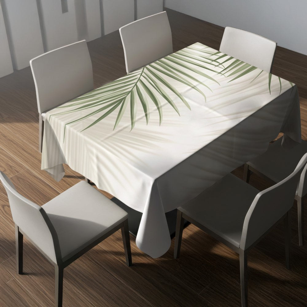 Nappe feuilles tropicales – mise en situation