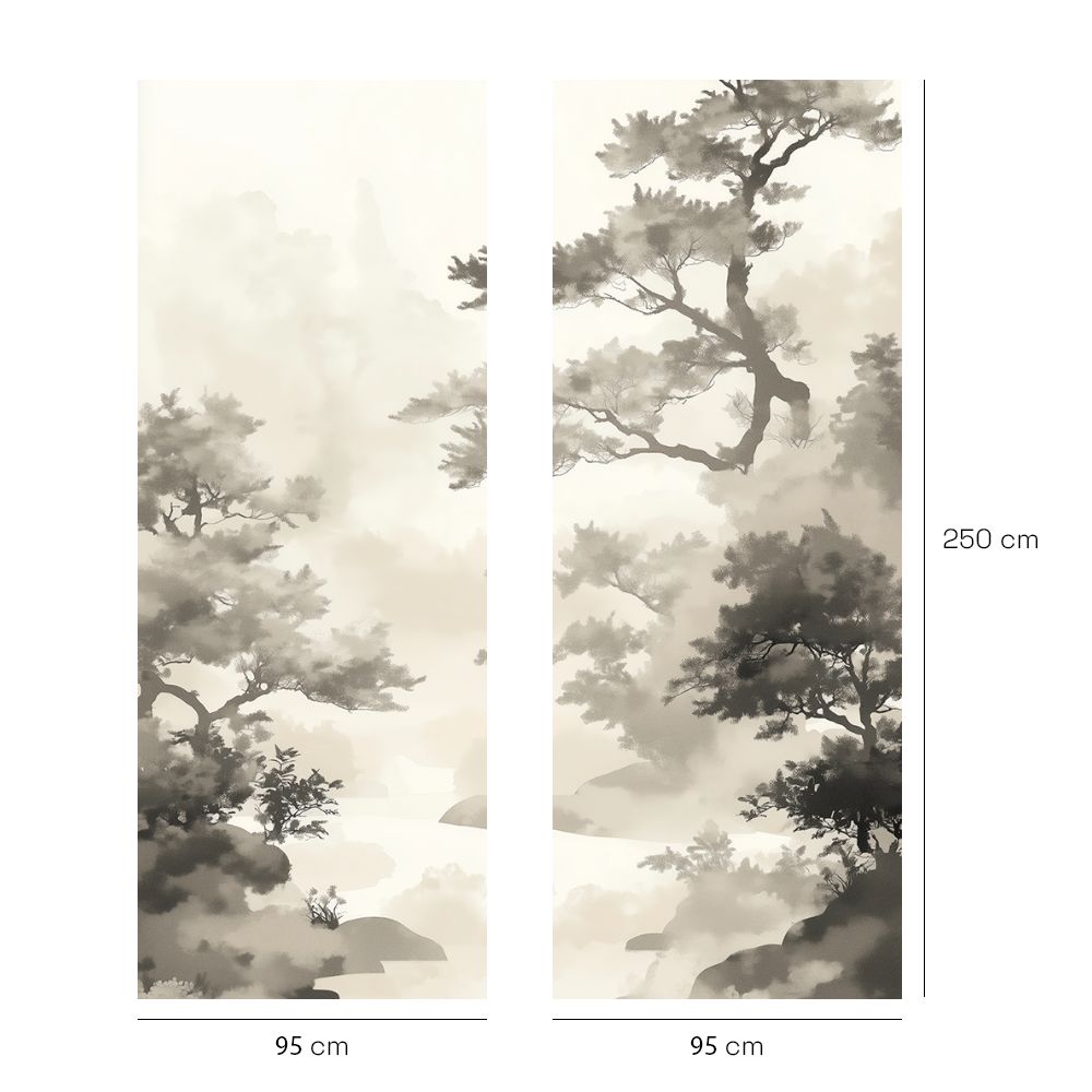 Papier peint "Nature sereine"