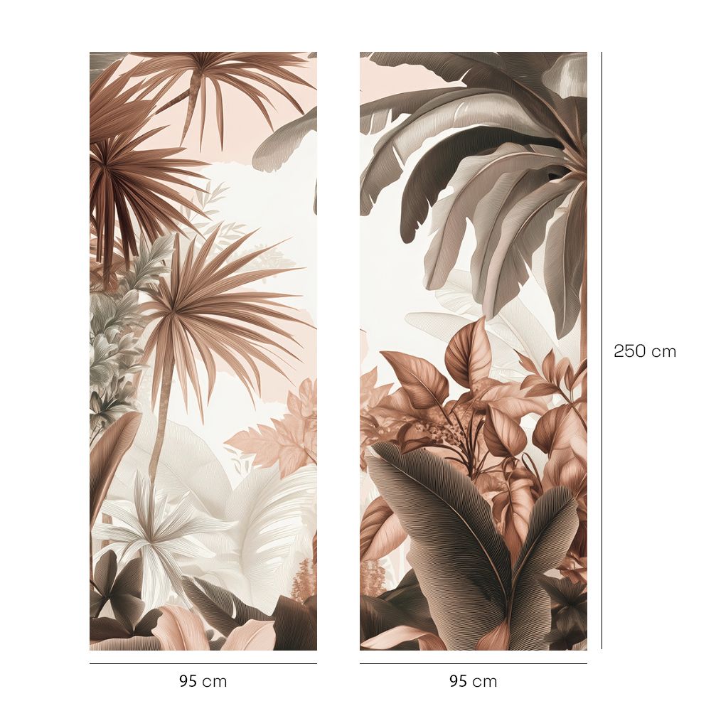 Papier peint "Feuillage luxuriant"