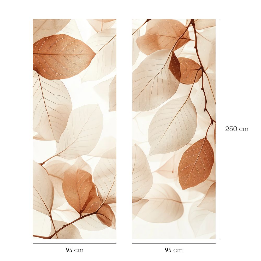 Papier peint "Feuillage élégant"