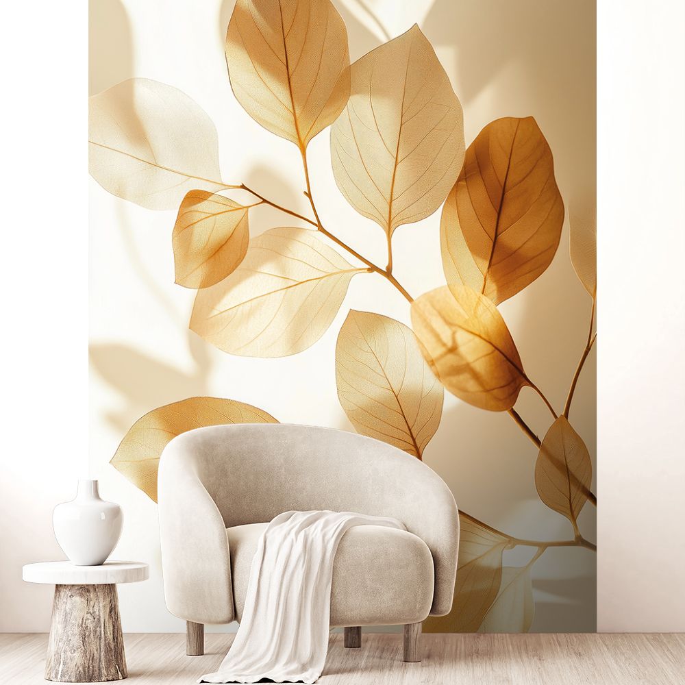 Papier peint "Feuillage délicat"