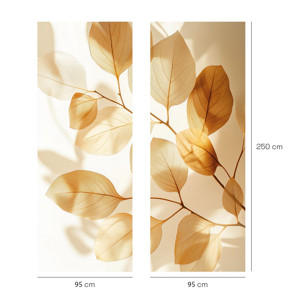 Papier peint "Feuillage délicat"