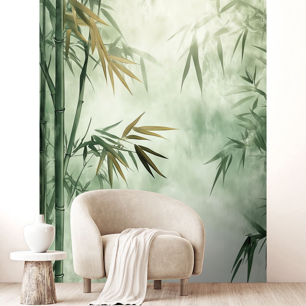 Papier peint "Feuillage apaisant"