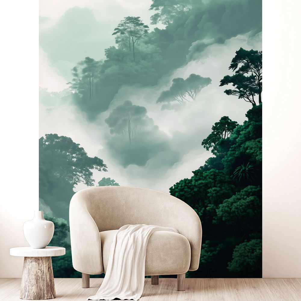 Papier peint "Paysage de forêt"