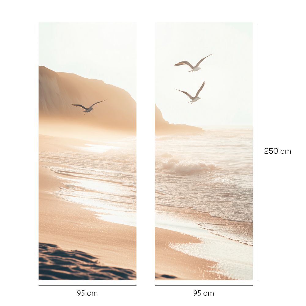 Papier peint "Paysages côtiers sereins"