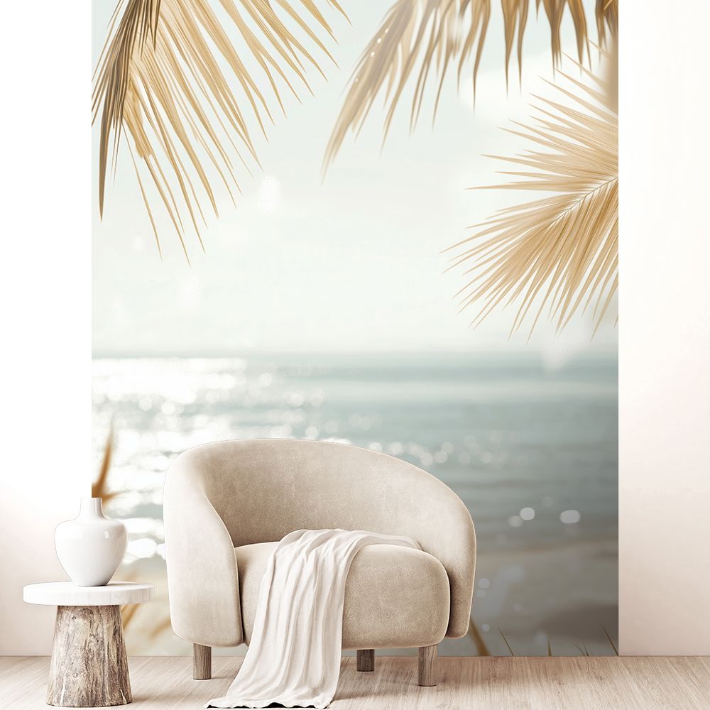 Papier peint "Scène de plage"