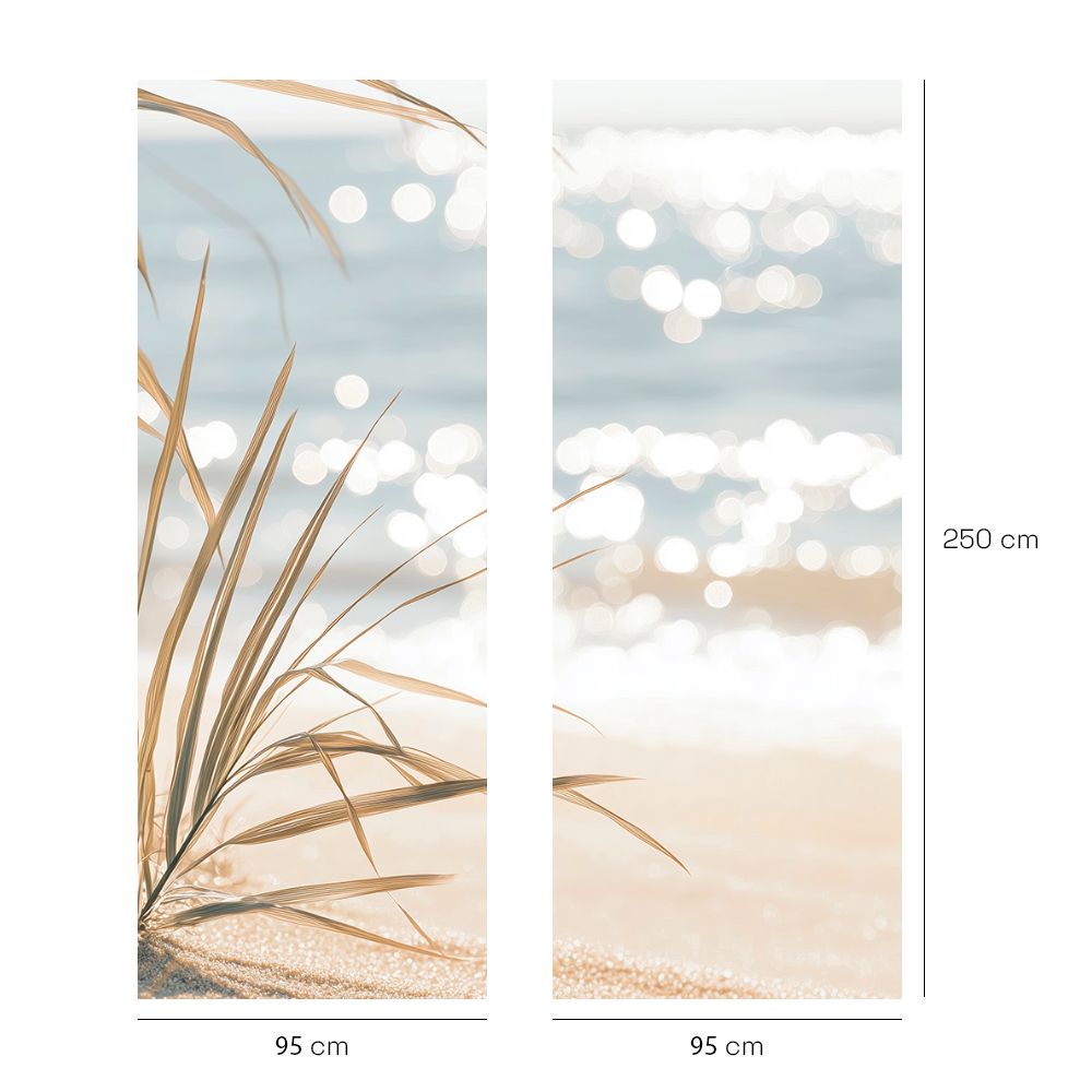 Papier peint "Plage ensoleillée"