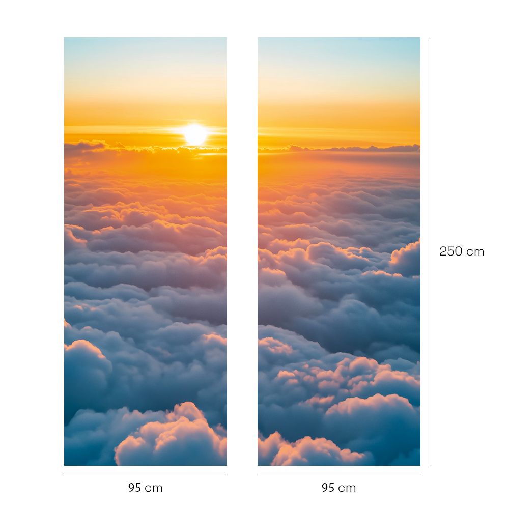 Papier peint "Coucher de soleil"