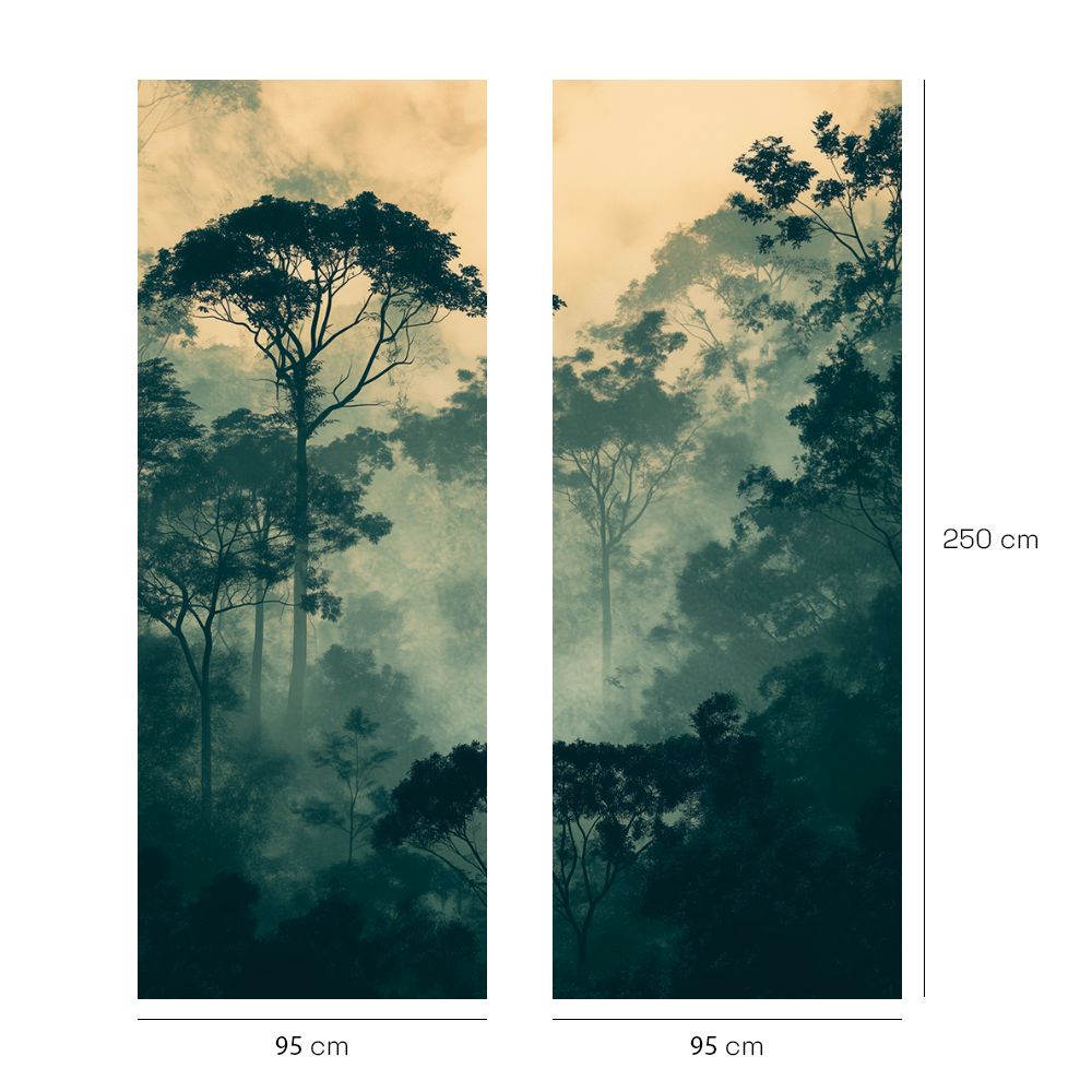 Papier peint "Brume mystérieuse"