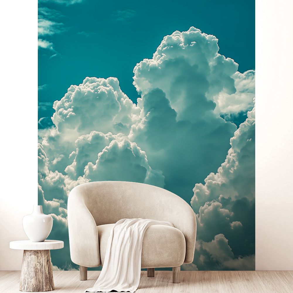 Papier peint "Ciel et nuages"