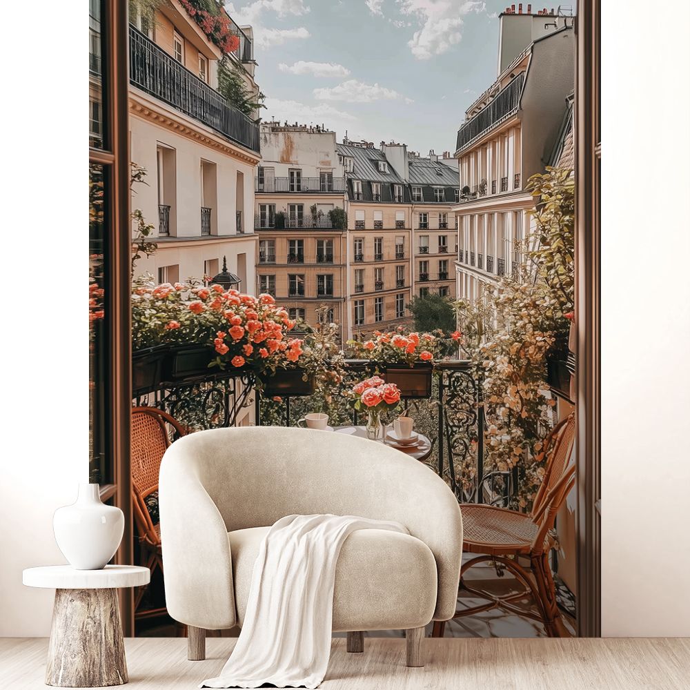 Papier peint "Visuel coloré"