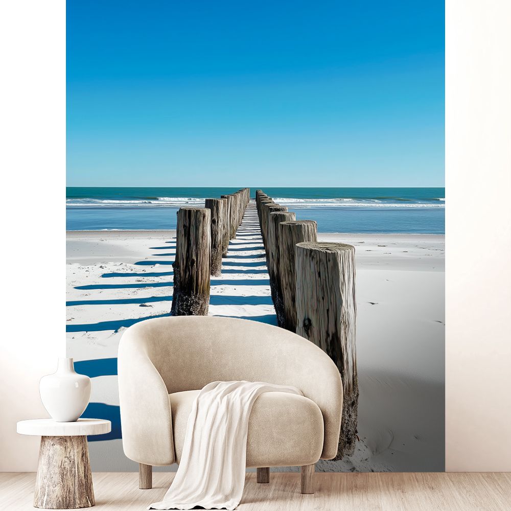 Papier peint "Tranquillité côtière"