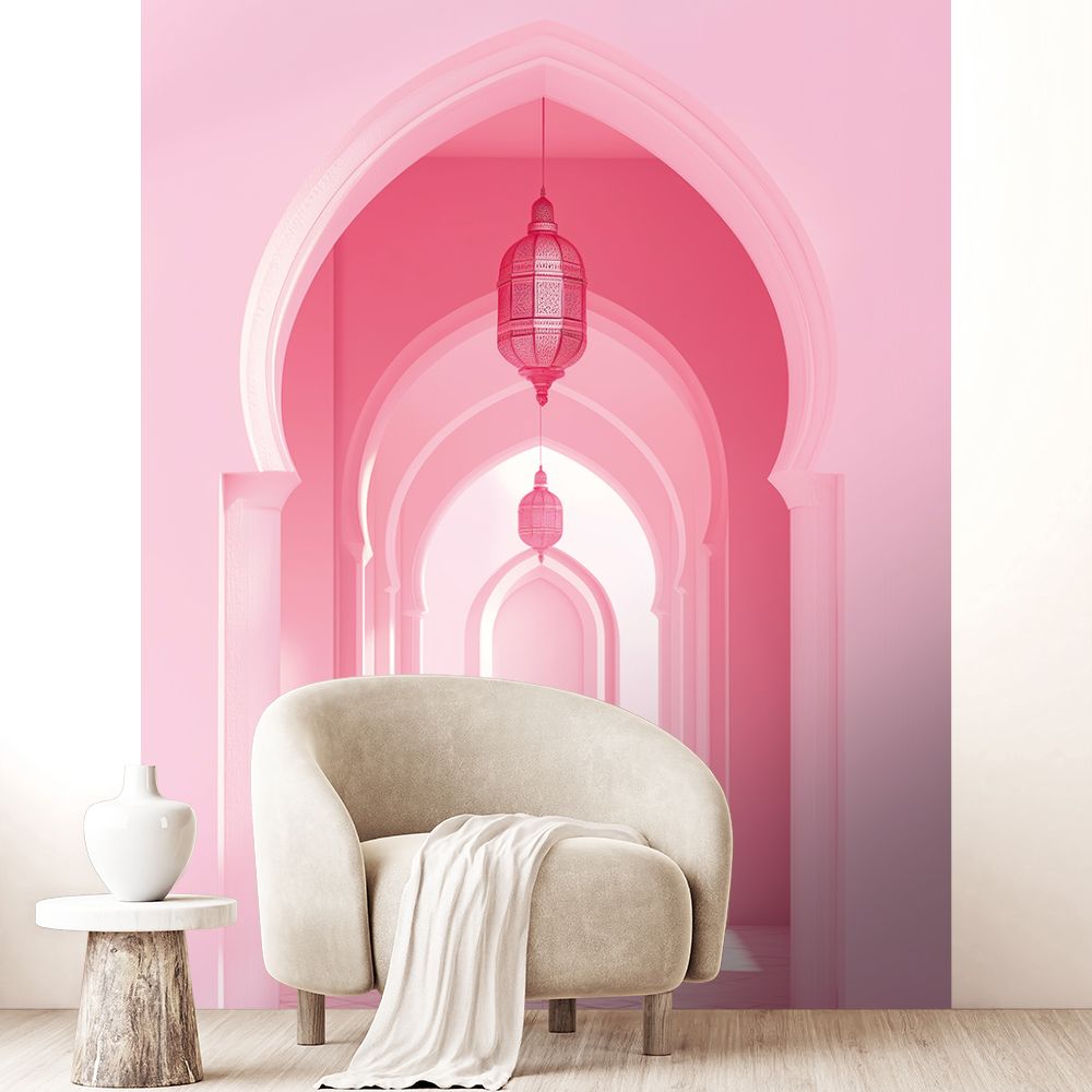 Papier peint "Visuel coloré"