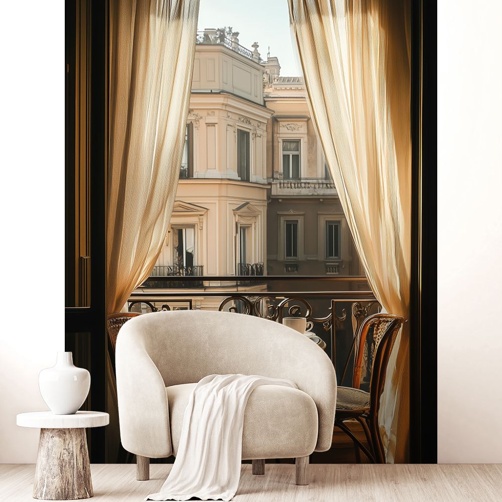 Papier peint "Visuel coloré"