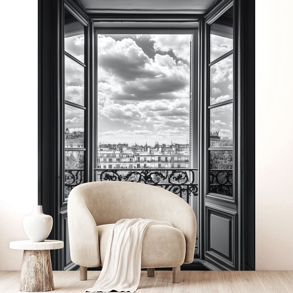 Papier peint "Vue élégante urbaine"