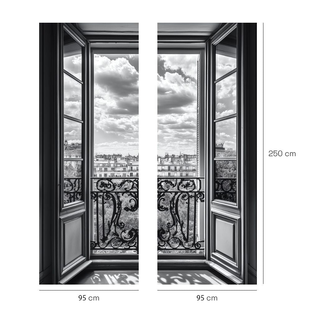 Papier peint "Vue élégante urbaine"